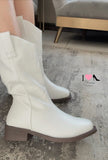 Bota cowboy-01L blanco