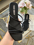 Sandalia 177-F negro