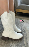 Bota cowboy-01L blanco