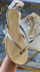 Sandalia 011 oro cabra