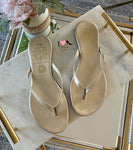 Sandalia 011 oro cabra