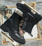 Botin 415 negro piel