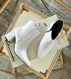 Botin 801 blanco cabra