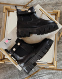 Botin 710 negro cabra