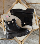 Botin 710 negro cabra