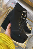 Botin 812 buck negro